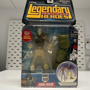 Judge Death Clear Figure Monkeyman Series Legendary Comic Book Heroes Marvel